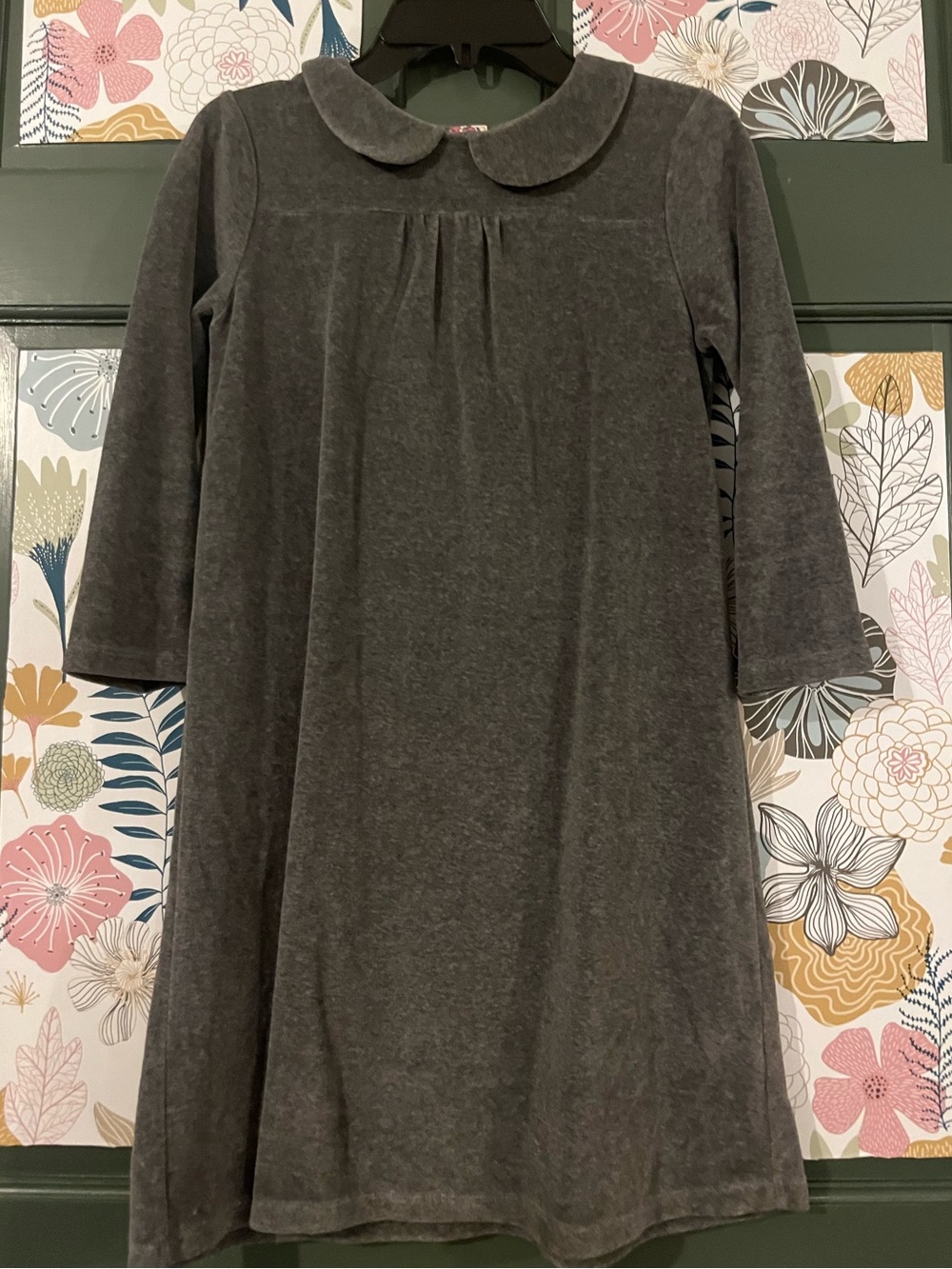 Girls size 11-12 grey dress